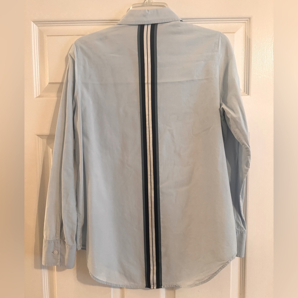 Athleta Stripe Back Button Down